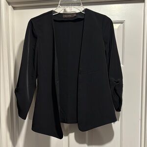 The Limited Black Blazer Open-Front jacket, size XS
